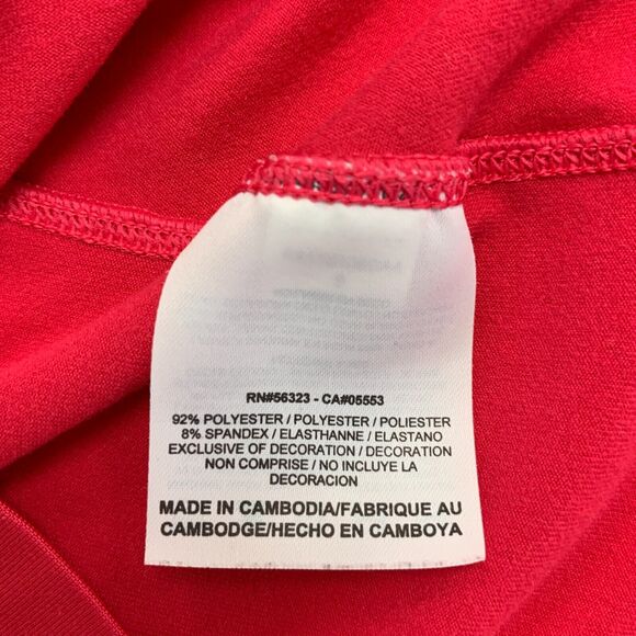 Nike Golf Top Women S Small Watermelon Dri Fit Snap Button Collar Athletic Shirt - Picture 9 of 12